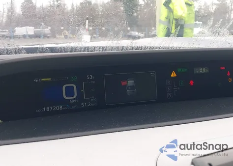 2017 Toyota Prius Two z USA, uszkodzony, nr VIN JTDKBRFU9H3540023